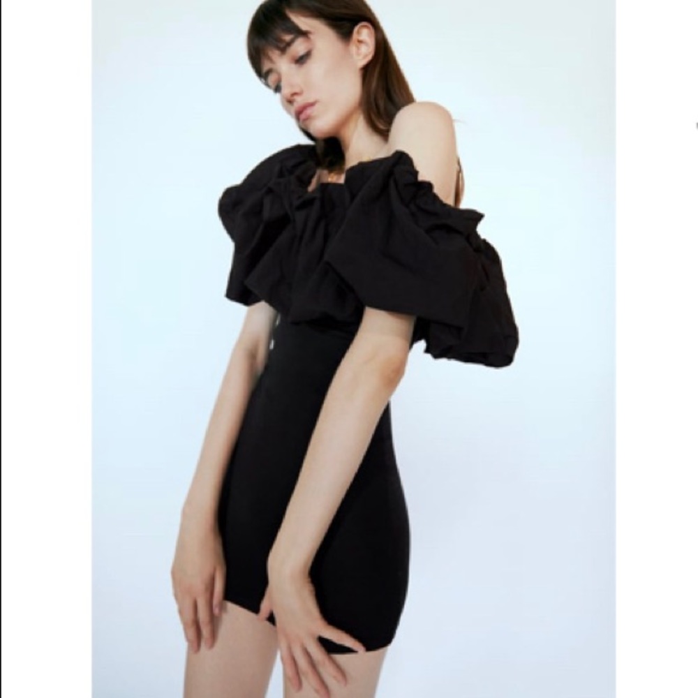 Zara black dress